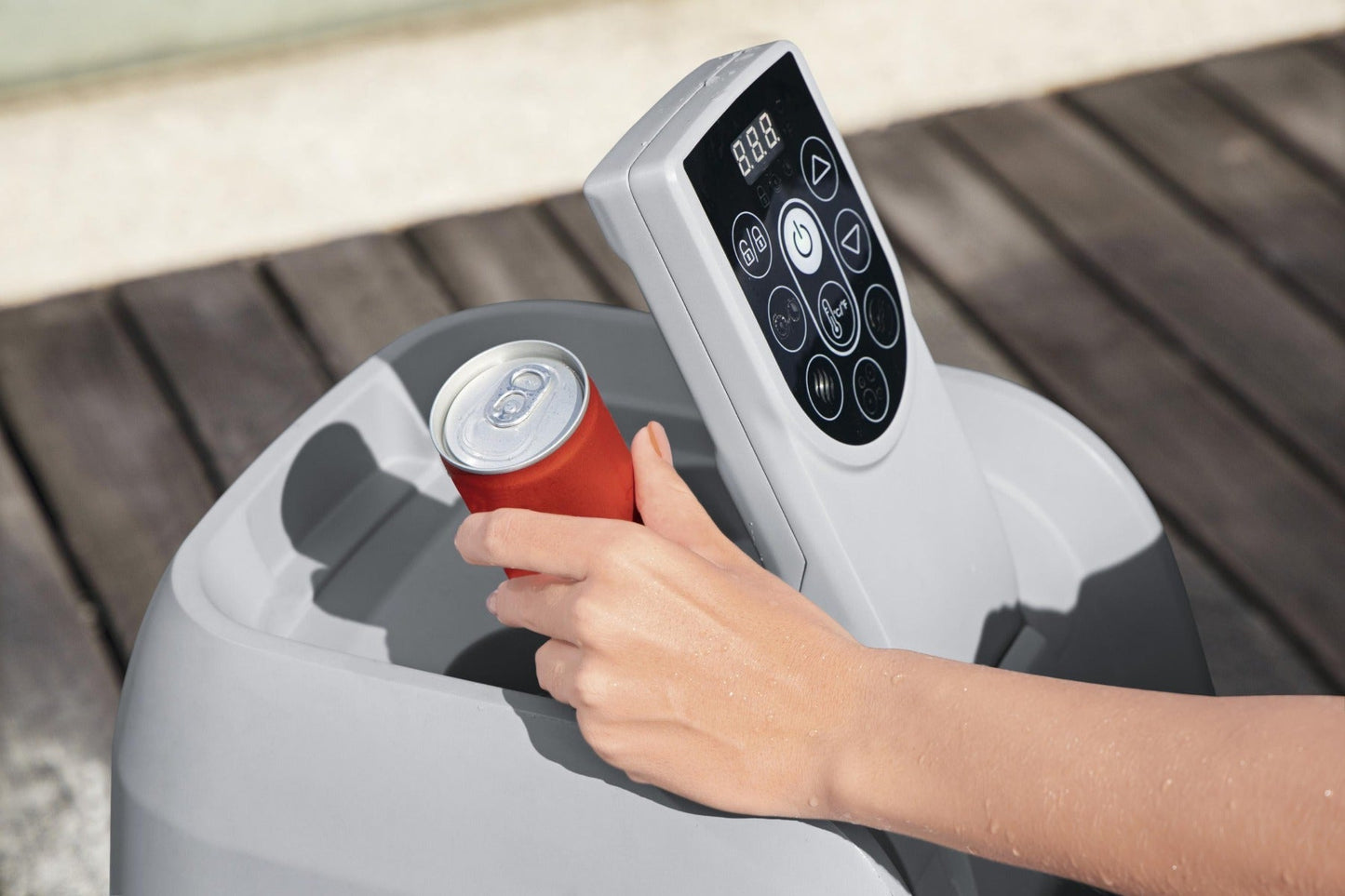 Lay-Z-Spa Ibiza AirJet 4-6 Person Inflatable Hot Tub