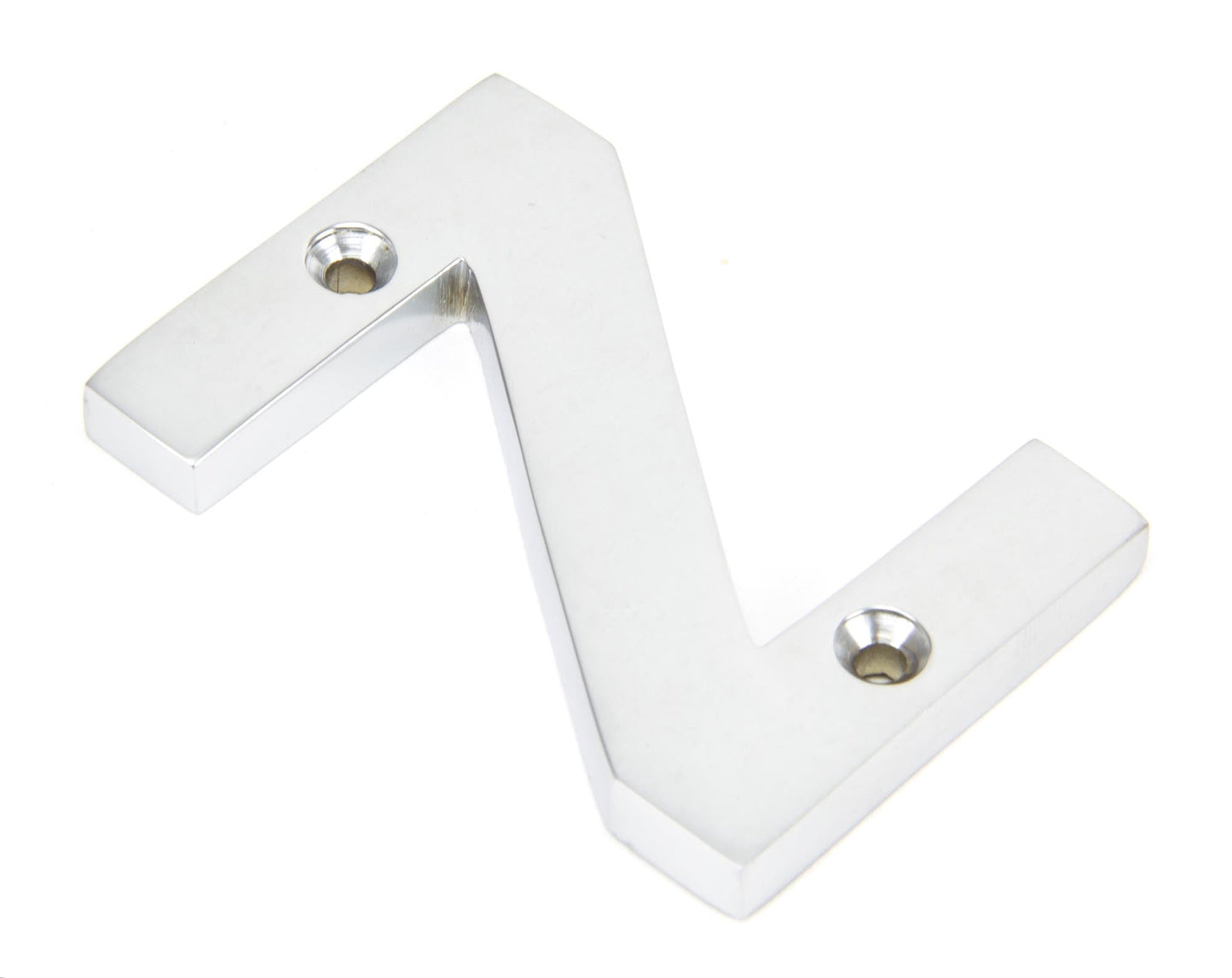 From The Anvil Satin Chrome Letter