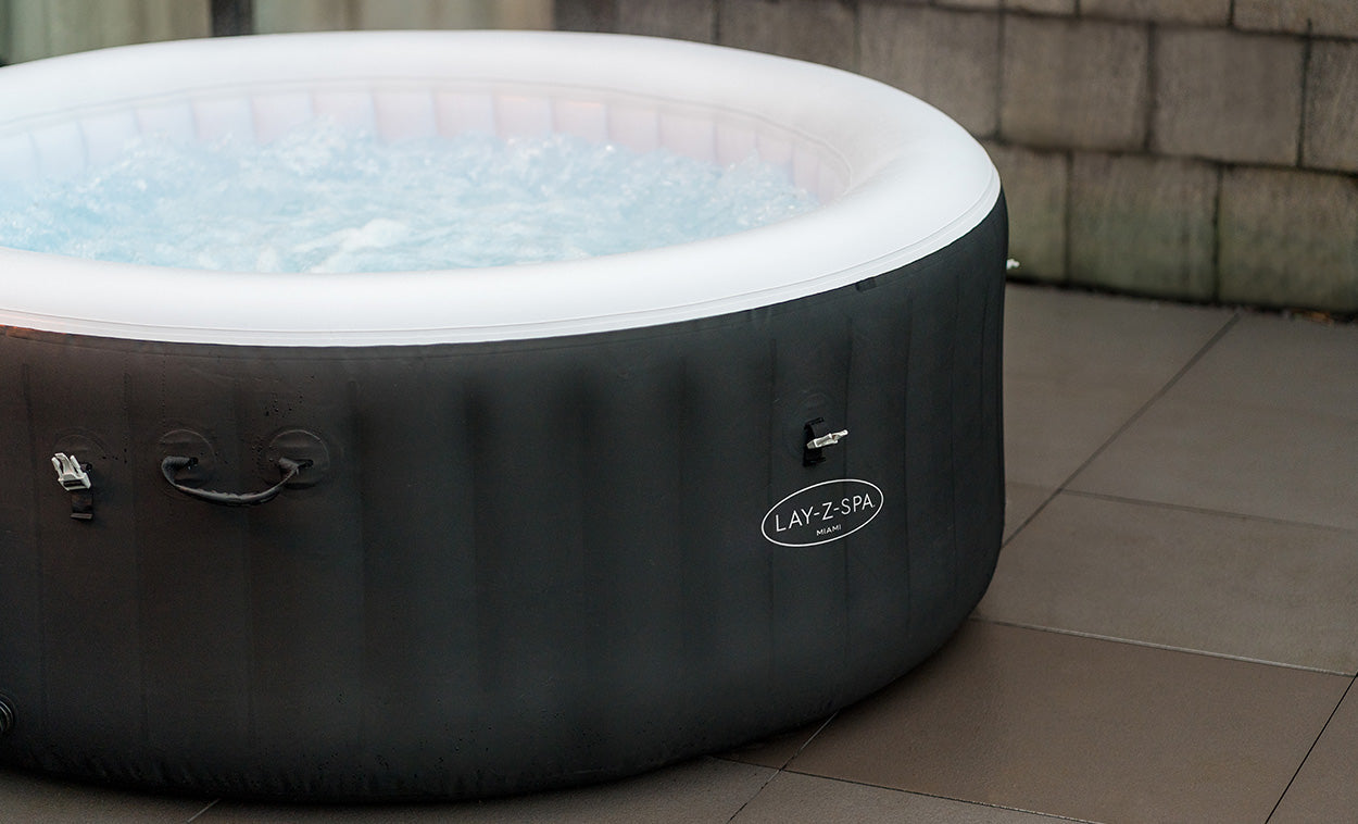 Lay-Z-Spa Miami AirJet 2-4 Person Inflatable Hot Tub