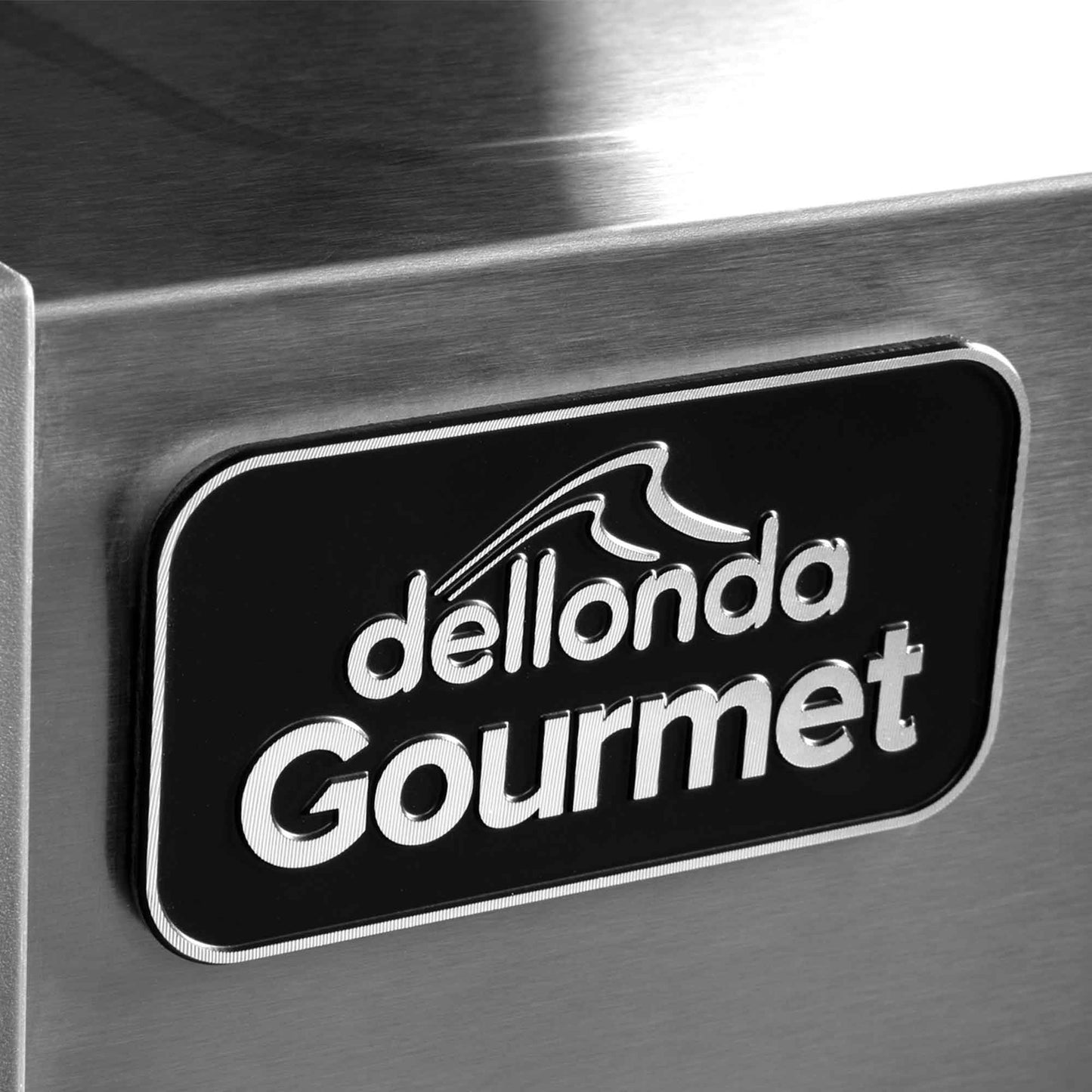 Dellonda 4+1 Burner Deluxe Gas BBQ With Cover - Stainless Steel