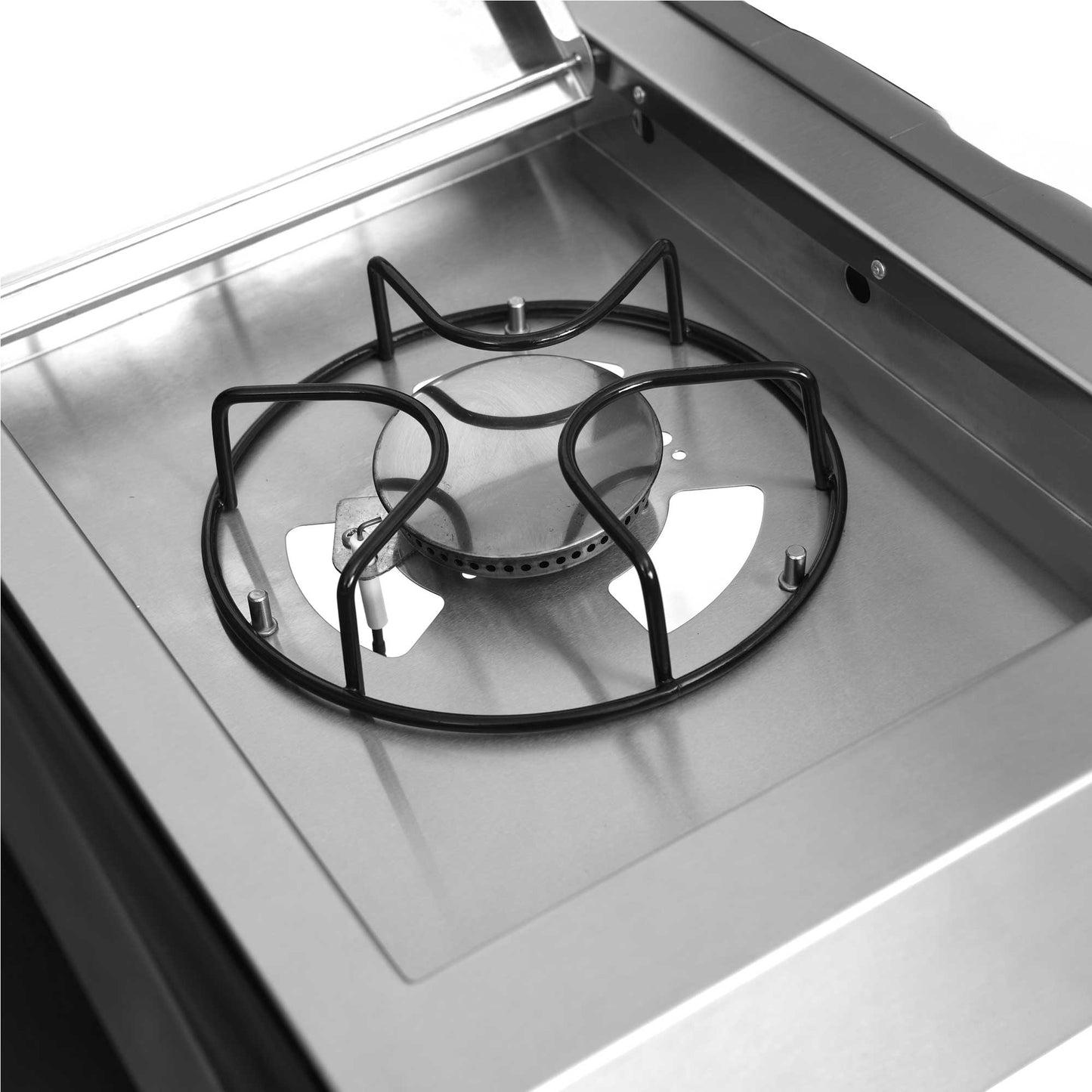 Dellonda 4+1 Burner Deluxe Gas BBQ - Stainless Steel