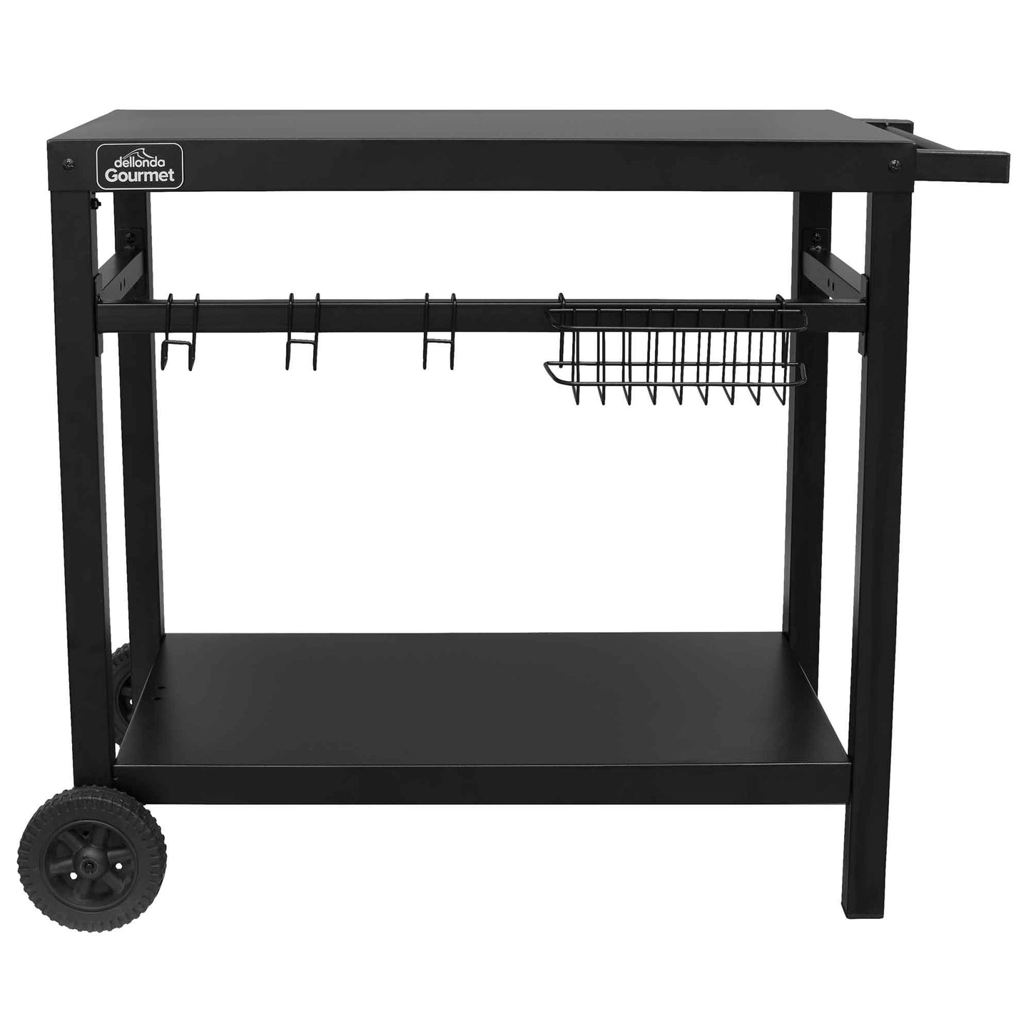 Barbecue/Plancha Trolley for Outdoor Grilling/Cooking with Utensil Holder - DG45