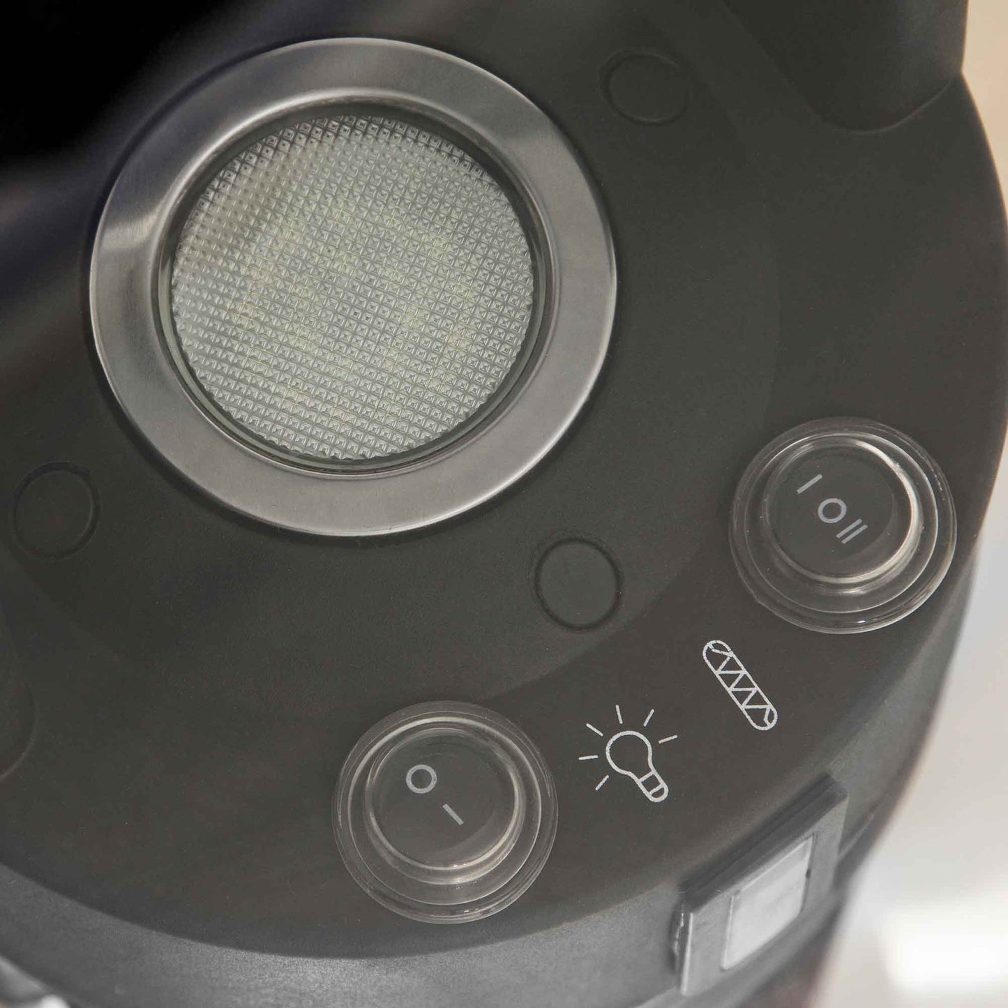 95cm Bistro Bar Table with 1600W Patio Heater, Black/Stainless Steel - DG63