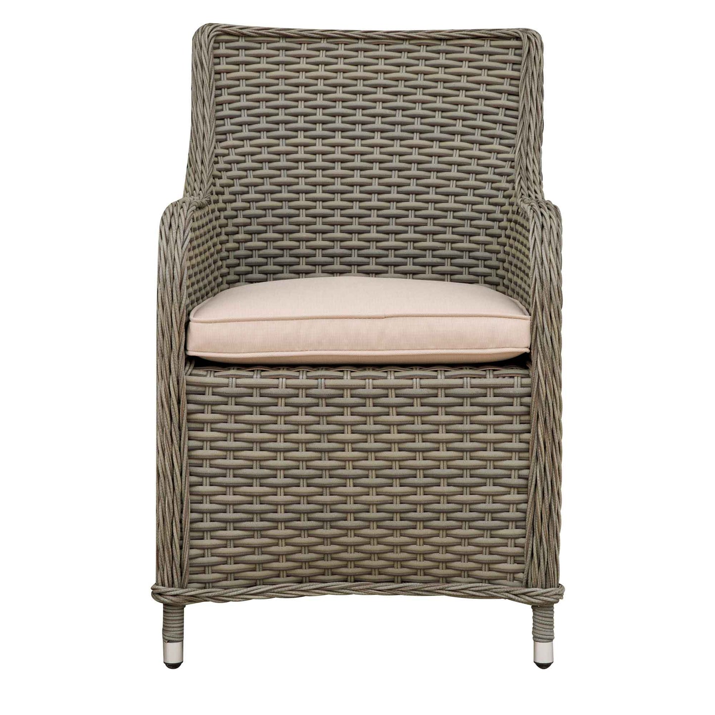 Dellonda Chester Rattan Outdoor Dining Chairs - Set of 2
