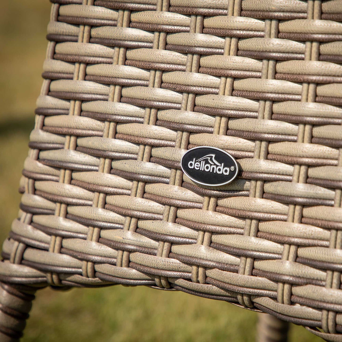 Dellonda Chester 2 Seater Rattan Outdoor Bistro Set