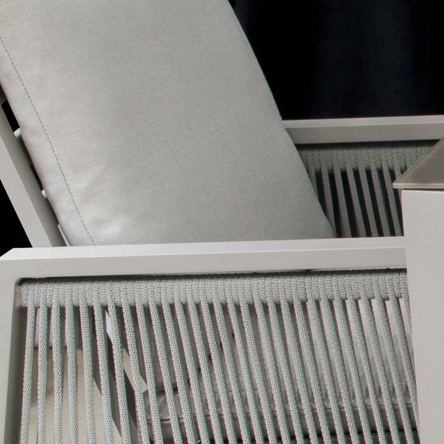 Dellonda Fusion 6 Seater Aluminium Outdoor Dining Set