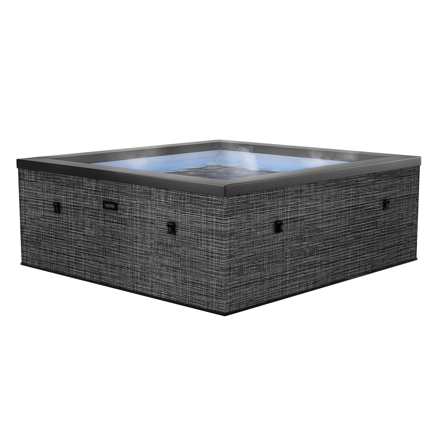Wave Garda 4 Person Eco Foam Hot Tub Spa - Flint Grey - Hot Tub Shop