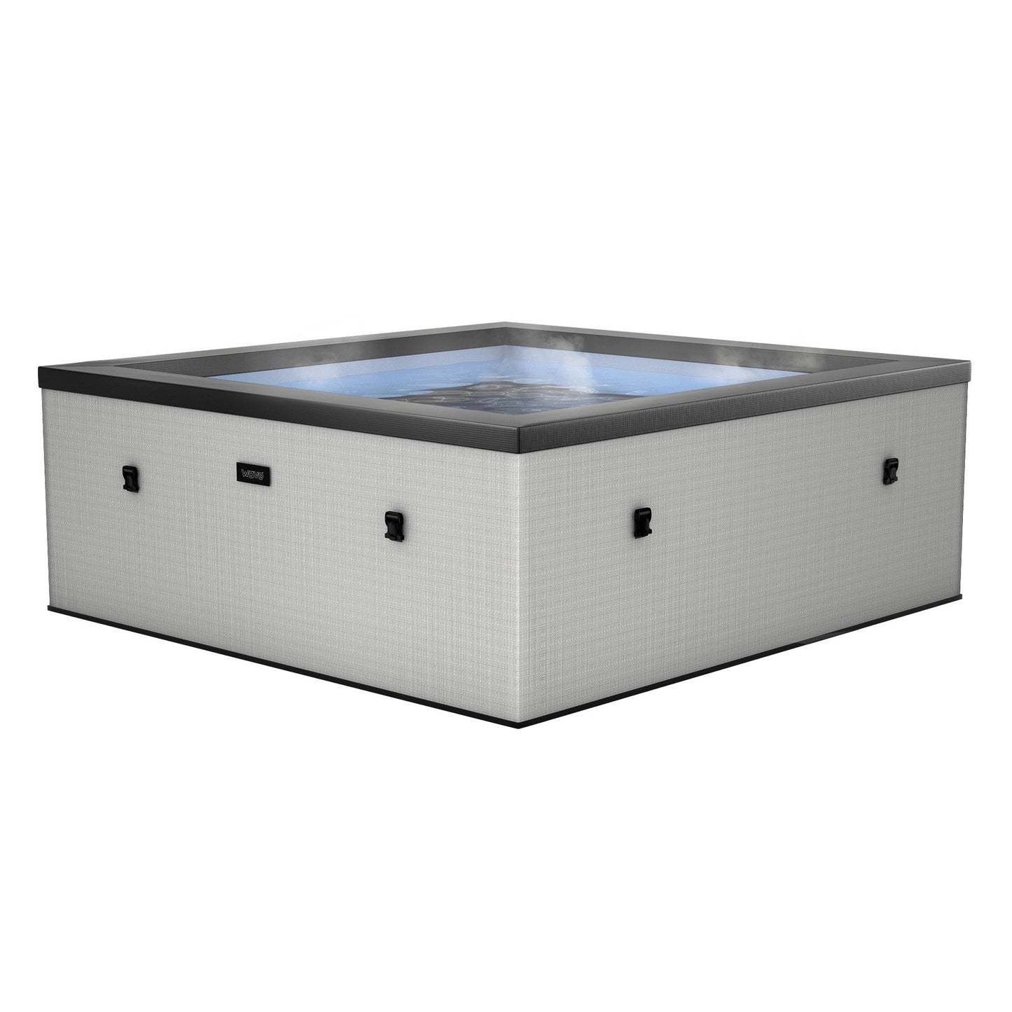 Wave Garda 4 Person Eco Foam Hot Tub Spa - Graphite Grey - Hot Tub Shop