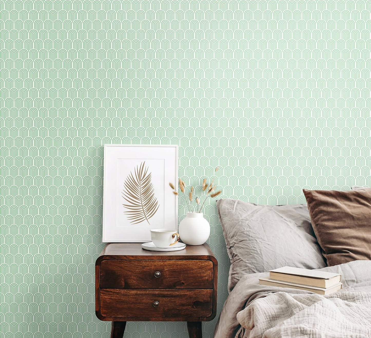 Hoopla Walls Retro Arch Mint Green