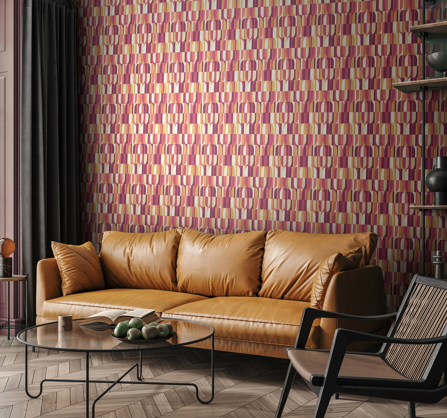 Hoopla Walls Building Blocks Plum Gold