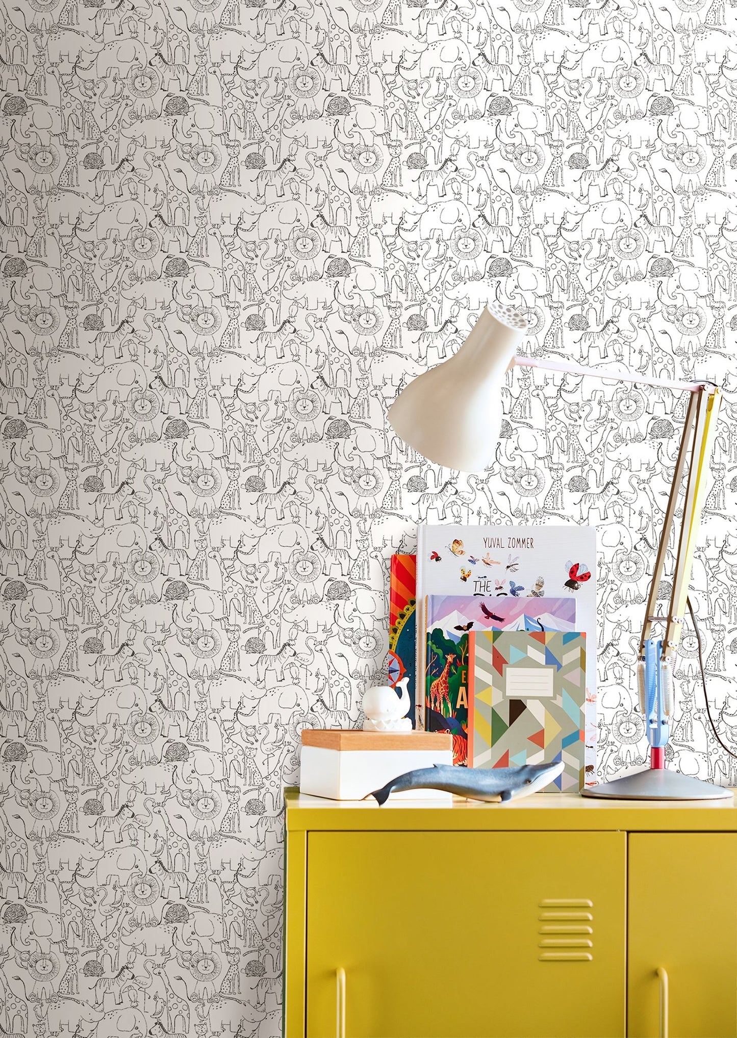 Hoopla Walls Animal Doodle Chalkboard