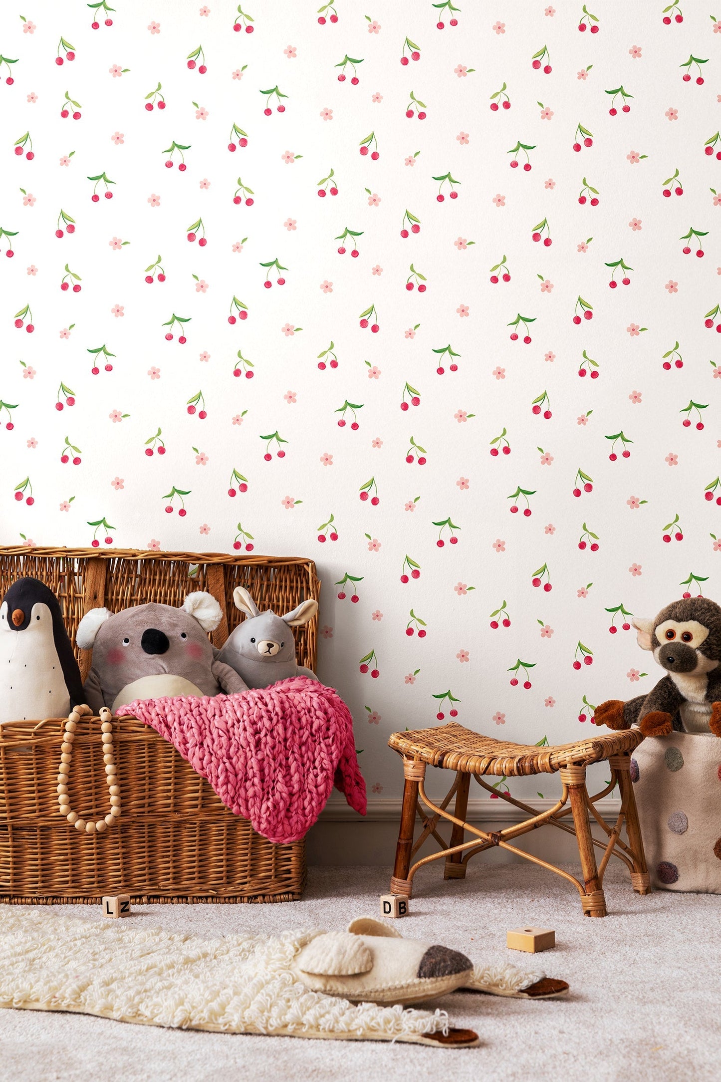 Hoopla Walls Cheery Cherries Rouge Ice - Hot Tub Shop