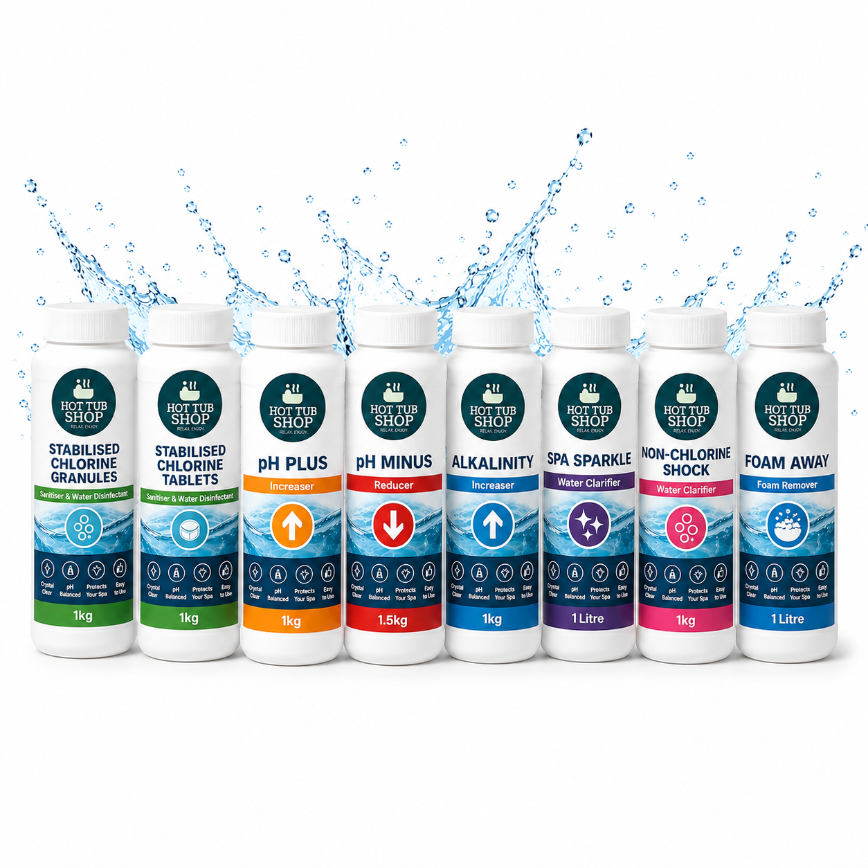 Complete Hot Tub Water Care Kit