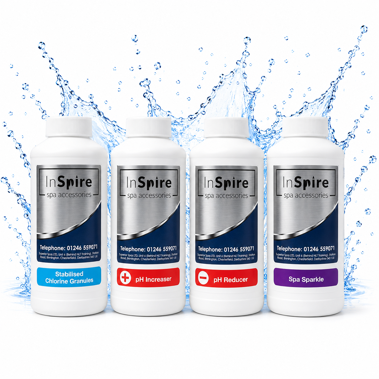 InSpire Essential Hot Tub Water Care Kit