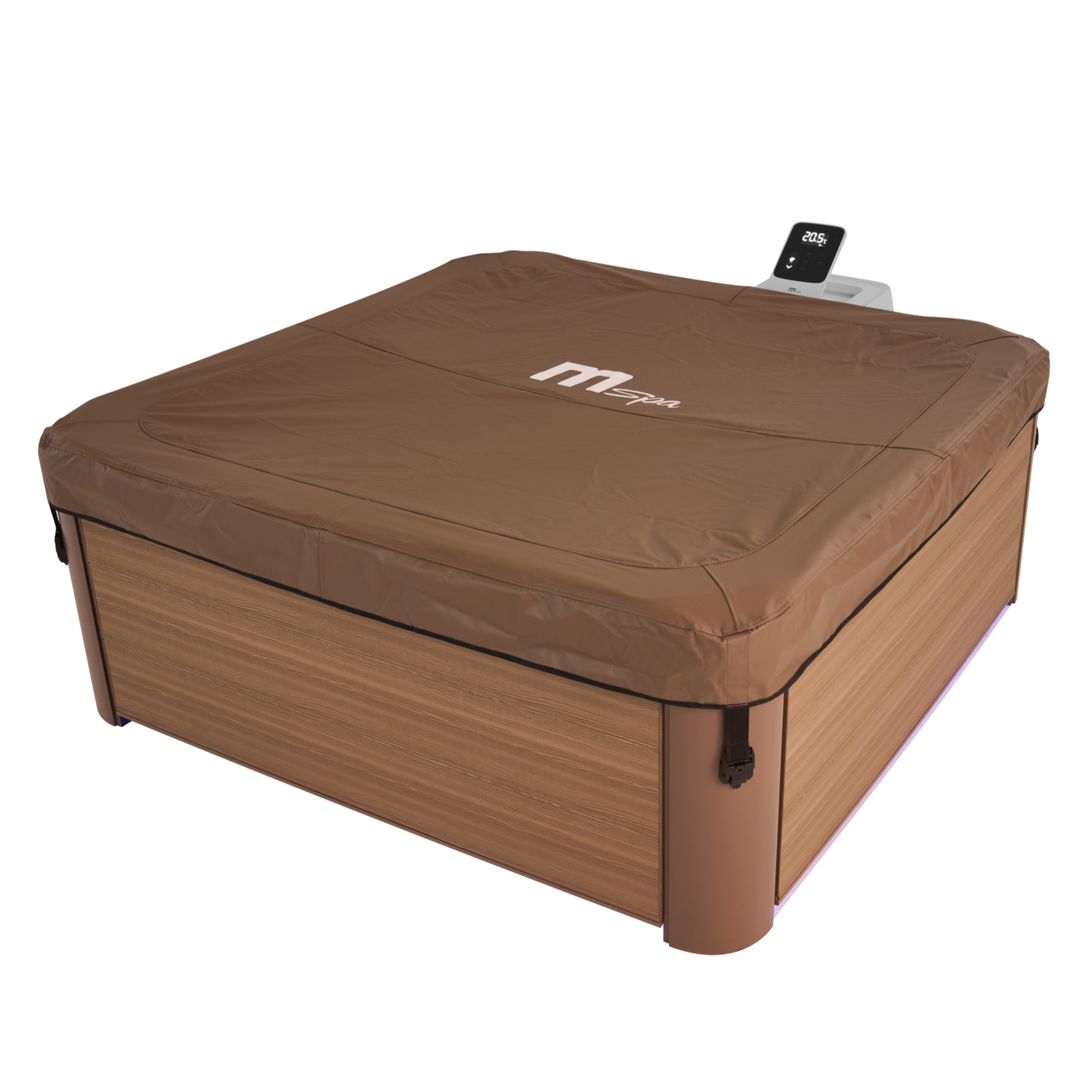 MSpa Oslo 4-6 Person Portable Hard Frame Hot Tub Spa - Amber - Hot Tub Shop