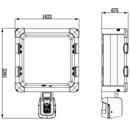 MSpa Oslo Hot Tub - Grey (Minor Packaging Damage) - Hot Tub Shop