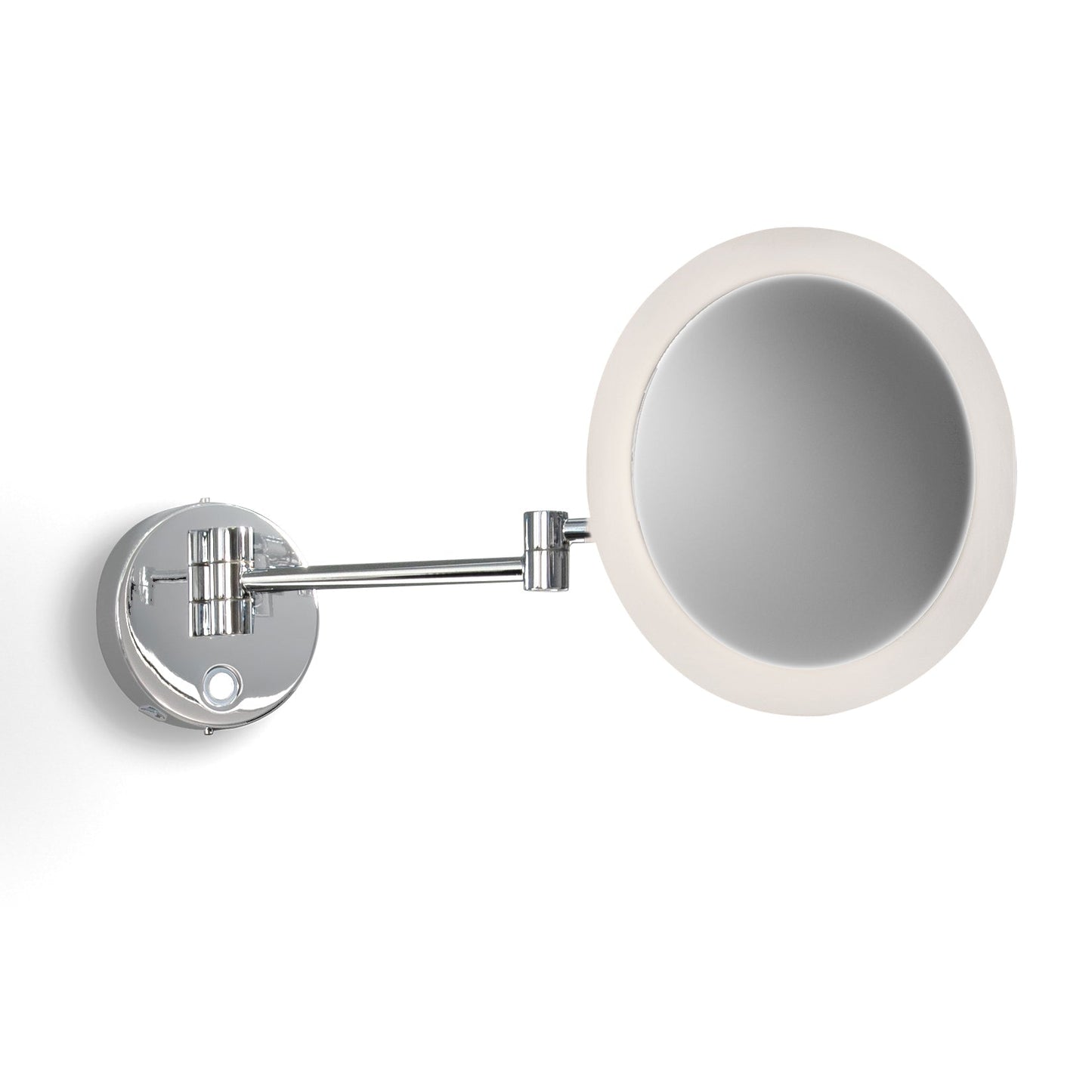 Origins Living Sloane Round Led Magnifying Mirror Chrome - Hot Tub Shop