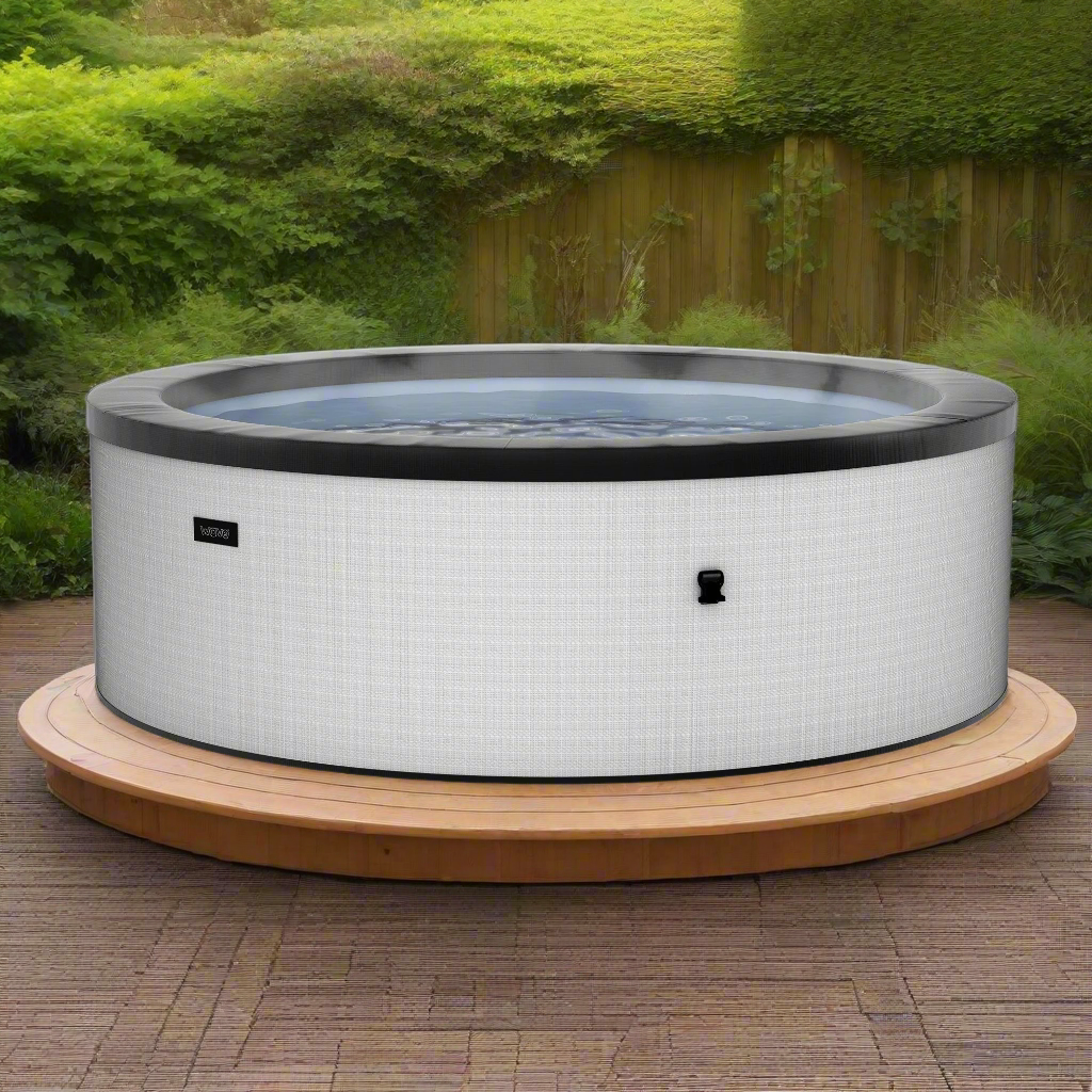 Wave Tahoe 4 Person Eco Foam Hot Tub Spa - Graphite Grey - Hot Tub Shop