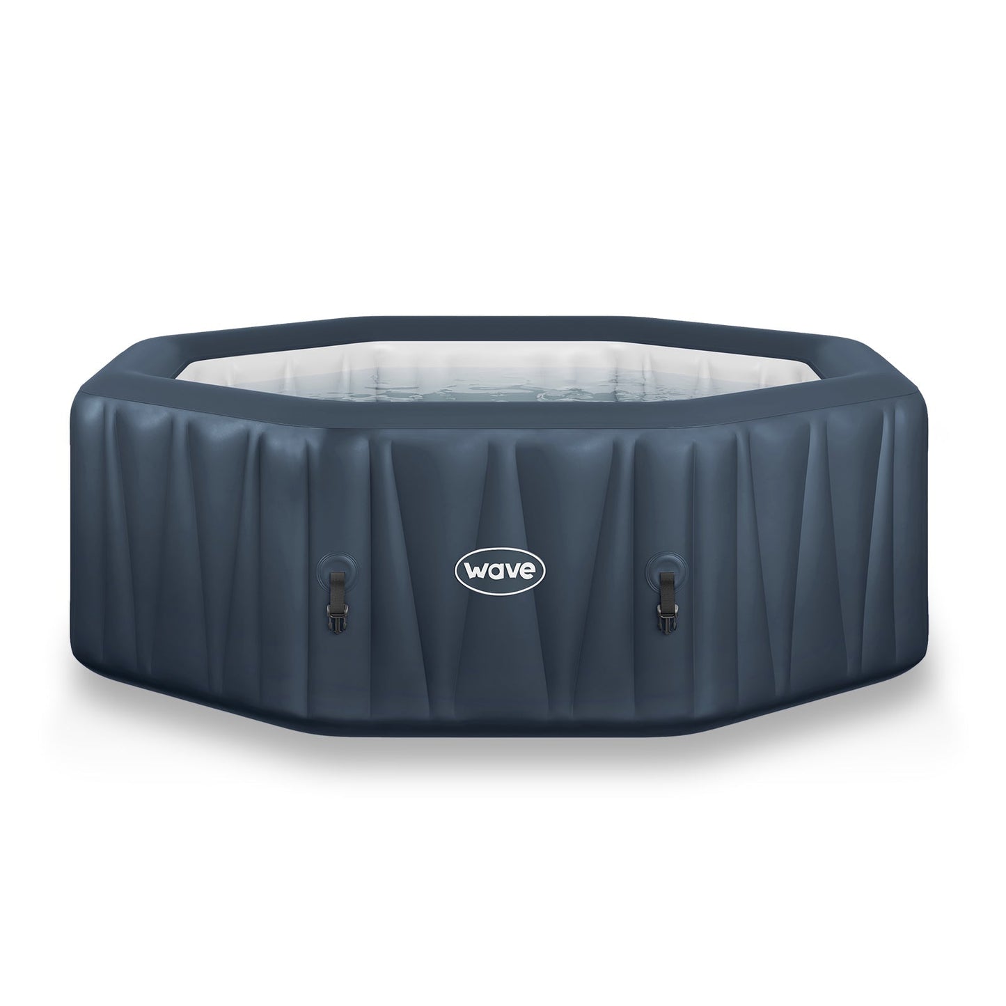 Wave Aegean 6 Person Inflatable Hot Tub Spa - Navy - Hot Tub Shop