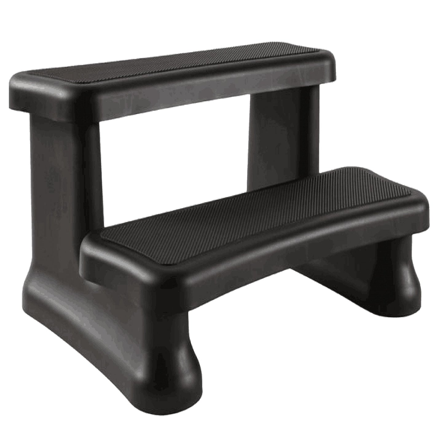 Black Non-Slip Grip Spa Steps - Hot Tub Shop
