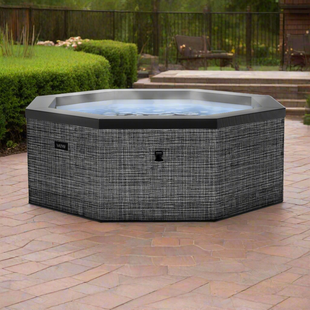 Wave Como 6 Person Eco Foam Hot Tub - Flint Grey