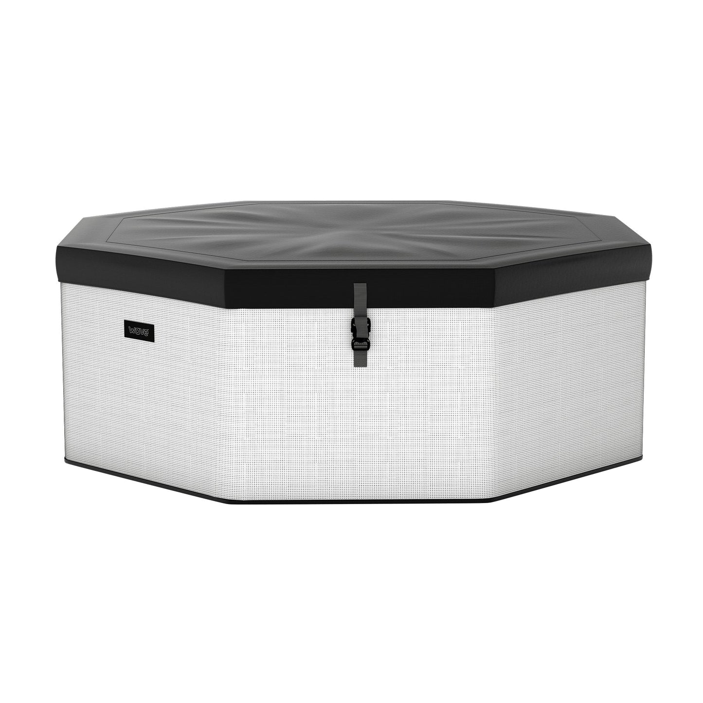 Wave Como 6 Person Eco Foam Hot Tub Spa - Pebble White (Energy Efficient Bundle)
