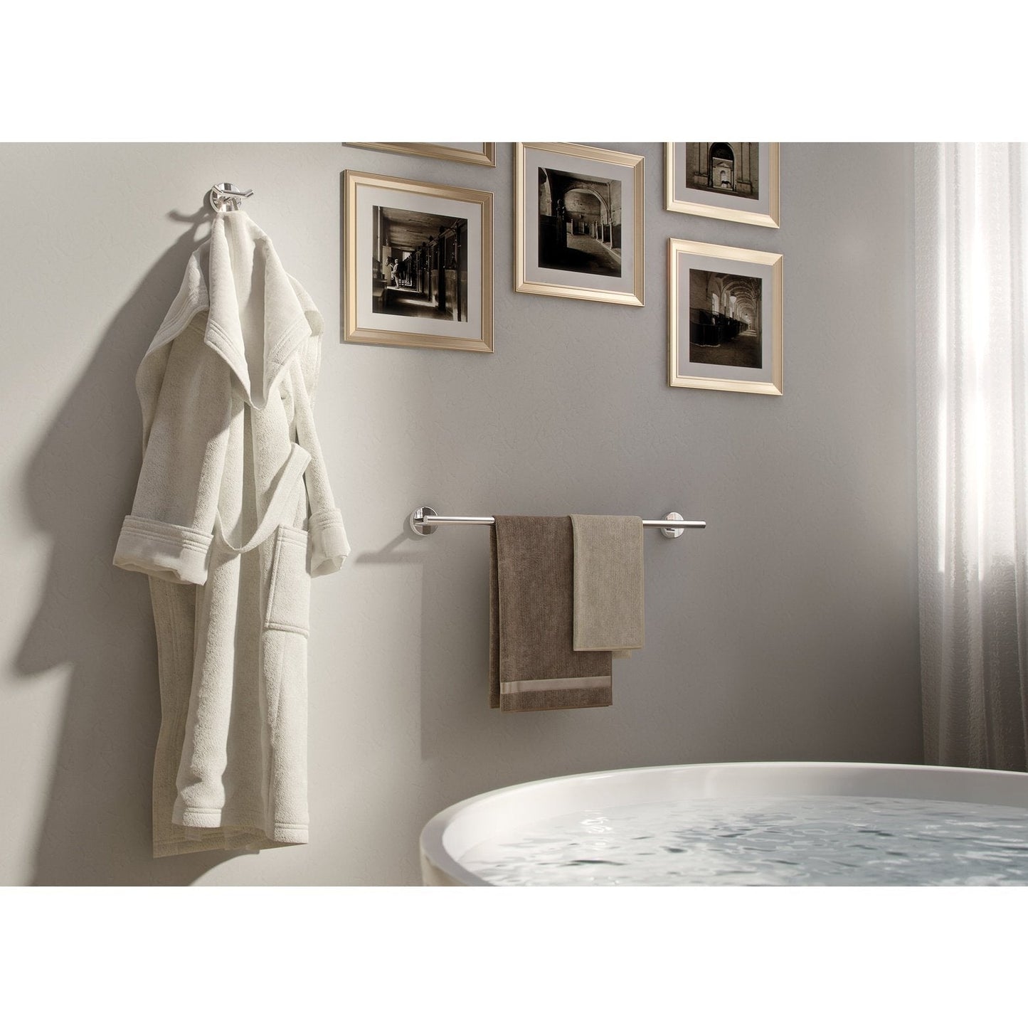 Origins Living Gedy Eros Towel Ring Chrome