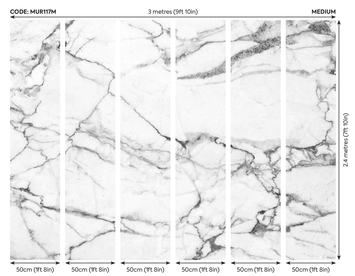 Origin Murals Marble Alabaster 300cm X 240cm