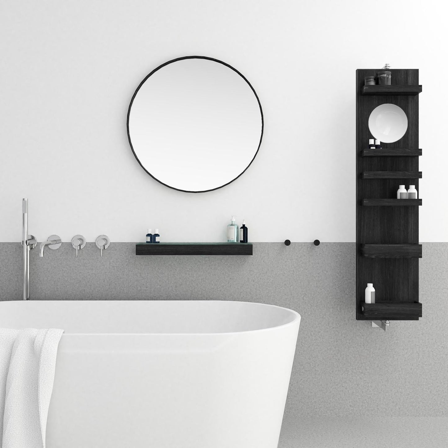 Wireworks Cabinet Revolve Cosmos Dark Oak