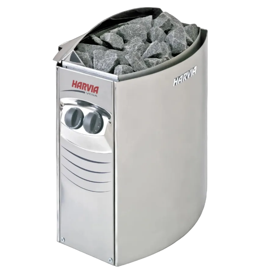 KOVE x Harvia Vega 8kW Sauna Heater – High-Power Stainless Steel Heater for Large Saunas