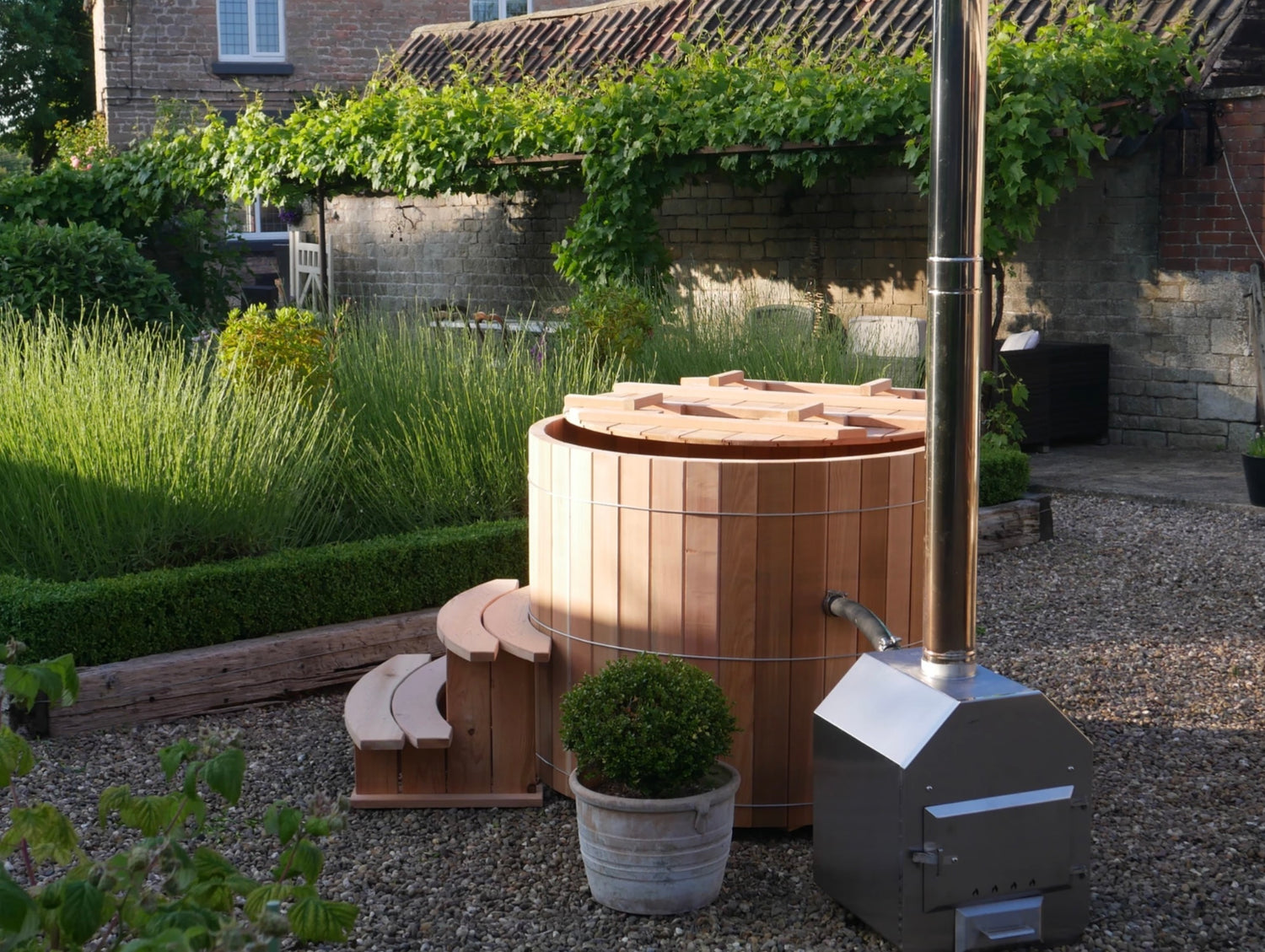 Wood-Fired Hot Tubs