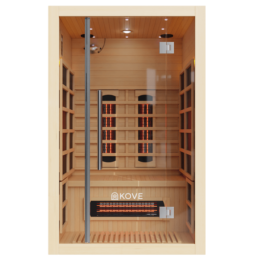 KOVE Full Spectrum Infrared Sauna – 2 Person