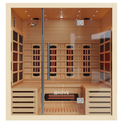 KOVE Full Spectrum Infrared Sauna – 4 Person
