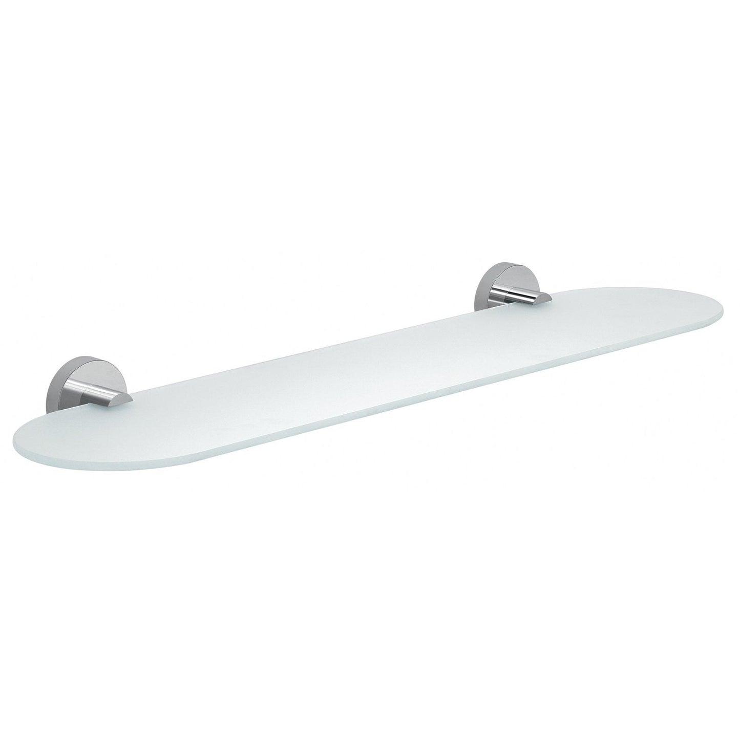 Origins Living Gedy Eros Glass Shelf 60cm Chrome - Hot Tub Shop