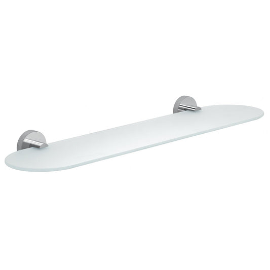 Origins Living Gedy Eros Glass Shelf 60cm Chrome - Hot Tub Shop