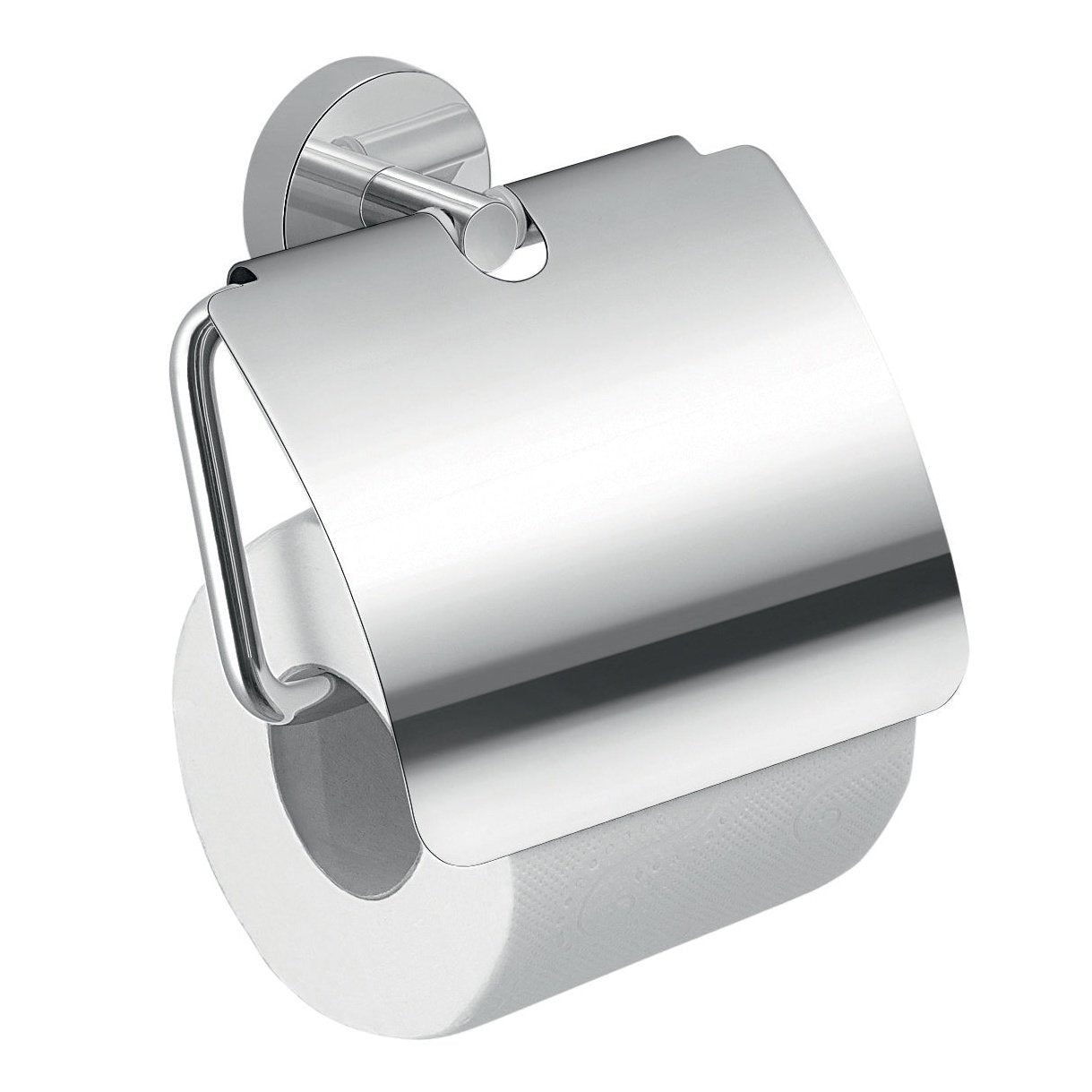 Origins Living Gedy Eros Toilet Roll Holder With Flap Chrome