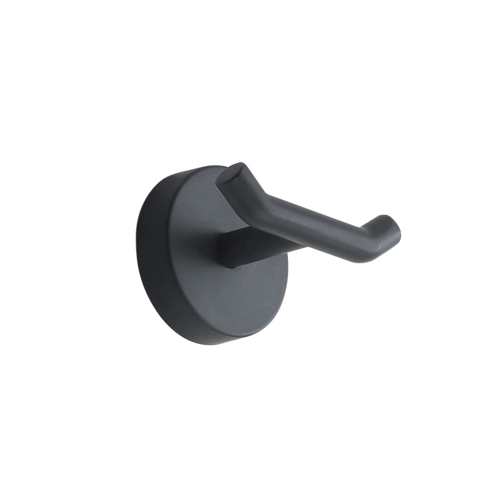 Origins Living Gedy Eros Double Hook Matt Black - Hot Tub Shop