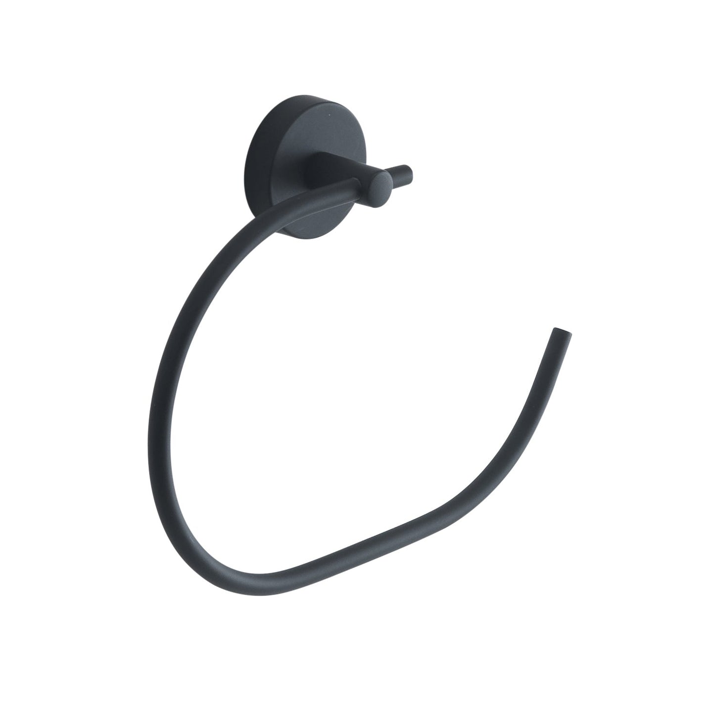 Origins Living Gedy Eros Towel Ring Matt Black - Hot Tub Shop