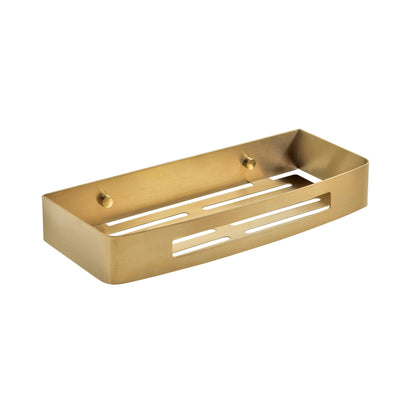 Origins Living Gedy Nerva Shower Basket Brushed Brass - Hot Tub Shop