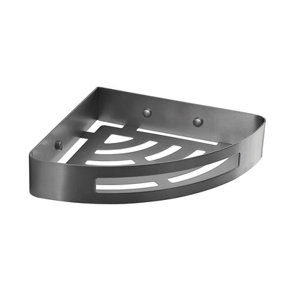 Origins Living Gedy Nerva Corner Shower Basket Gunmetal - Hot Tub Shop