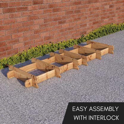 Large Wooden Interlock Bar - Hot Tub Shop