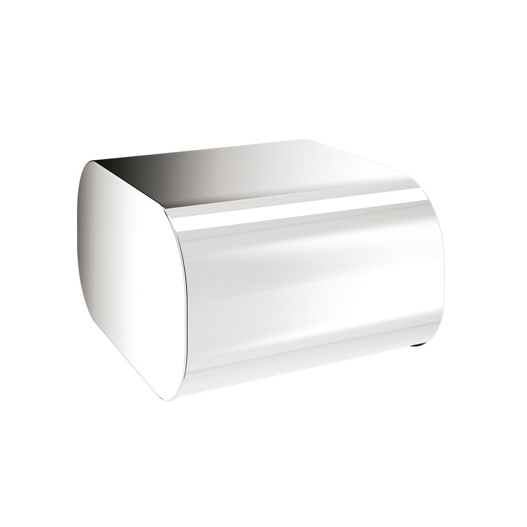 Origins Living Gedy Outline Toilet Roll Holder With Cover Chrome