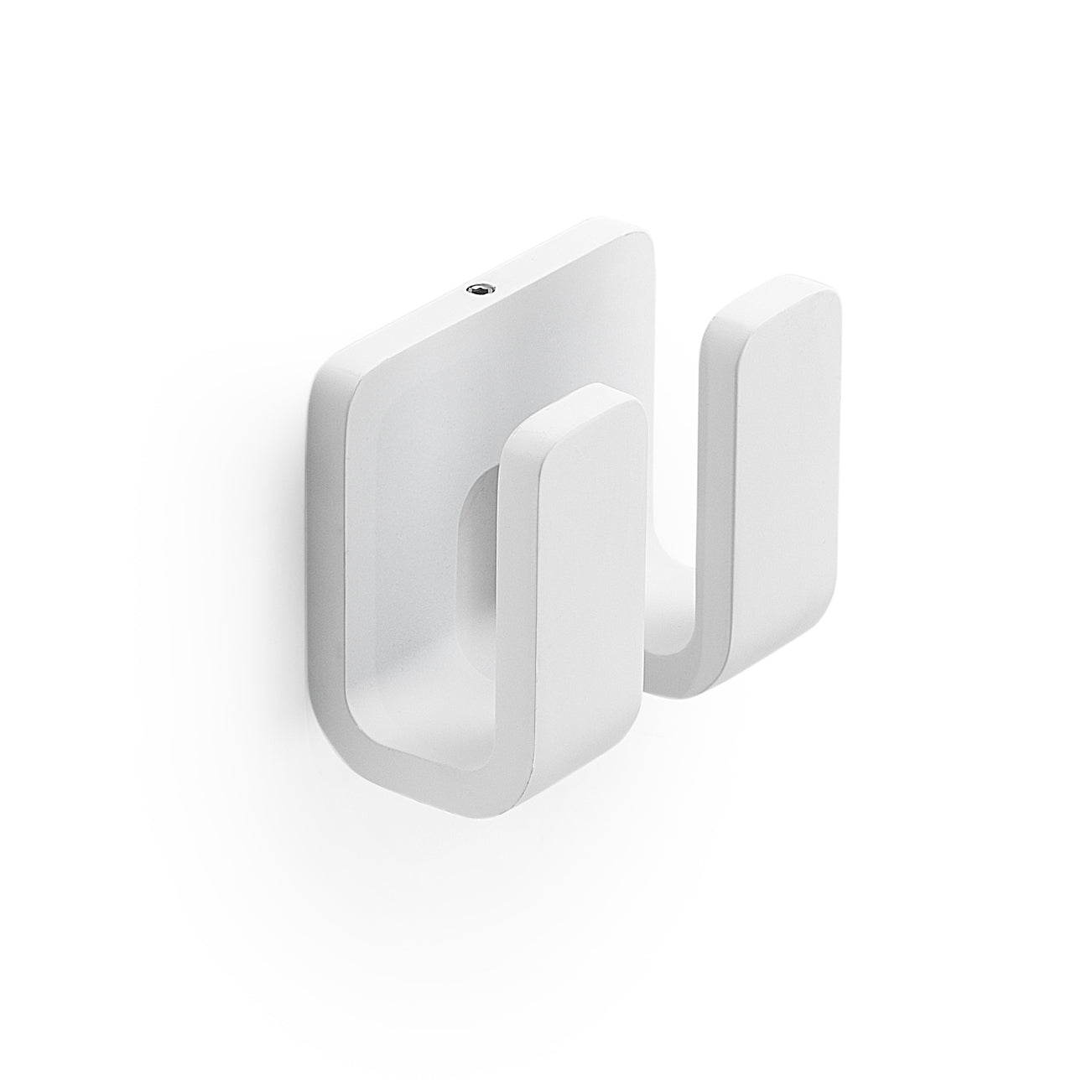 Origins Living Gedy Outline Double Robe Hook Matt White - Hot Tub Shop