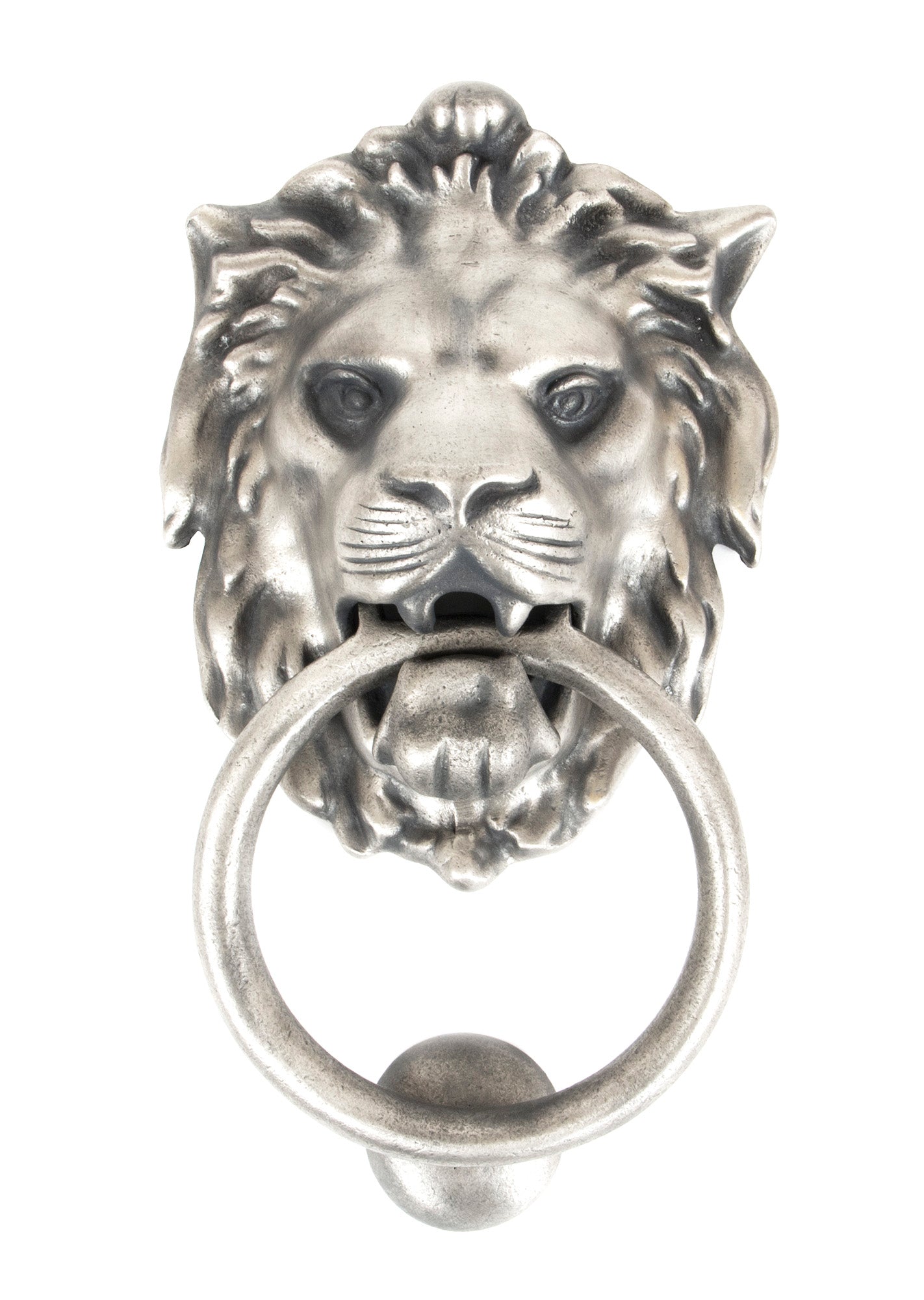 From The Anvil Lion Head Door Knocker