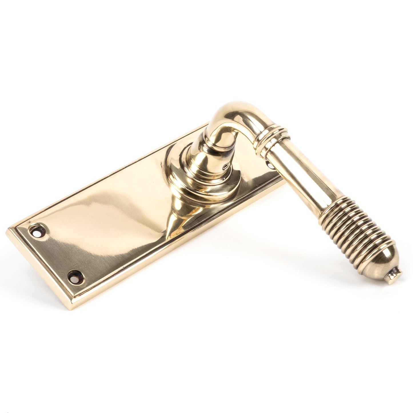 From The Anvil Reeded Lever Latch Set