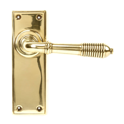 From The Anvil Reeded Lever Latch Set
