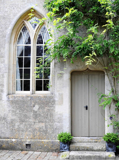 From The Anvil Oak Lever Lock Set