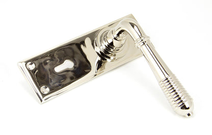 From The Anvil Reeded Lever Lock Set