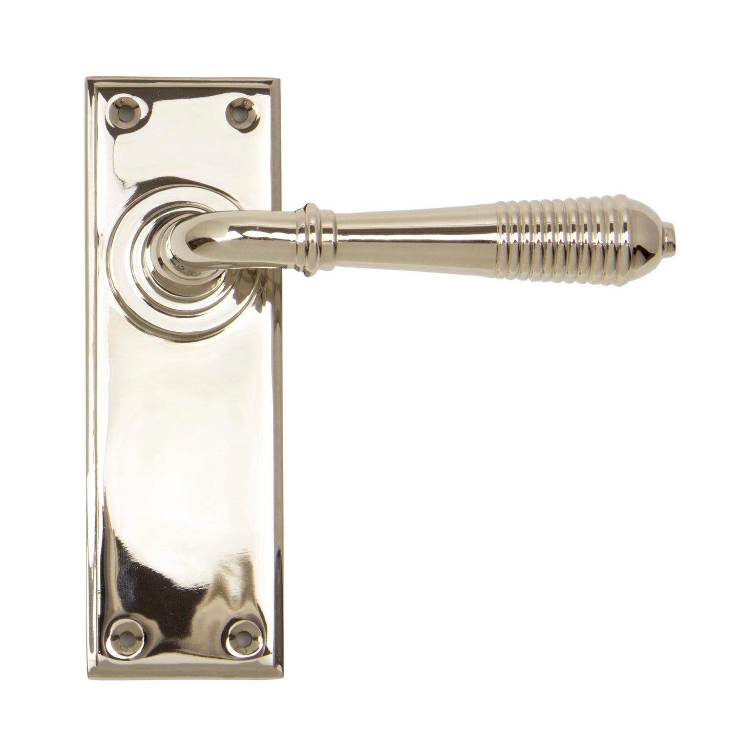 From The Anvil Reeded Lever Latch Set
