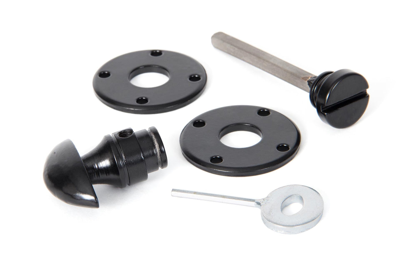 From The Anvil Round Thumbturn Set (Blacksmith) - Hot Tub Shop